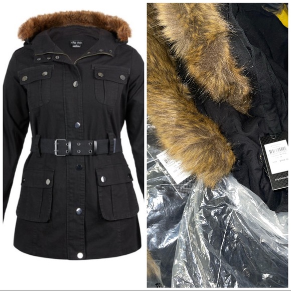 City Chic Longline Utility 